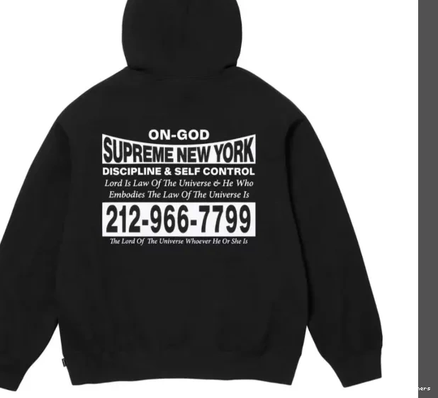 HOODED L S ON Sapphire GOD FW24 XL SWEATSHIRT Black&Grey M 0521